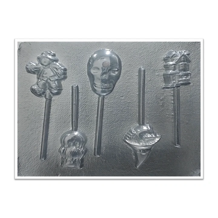 Molde de acetato Paleta Halloween x5cav