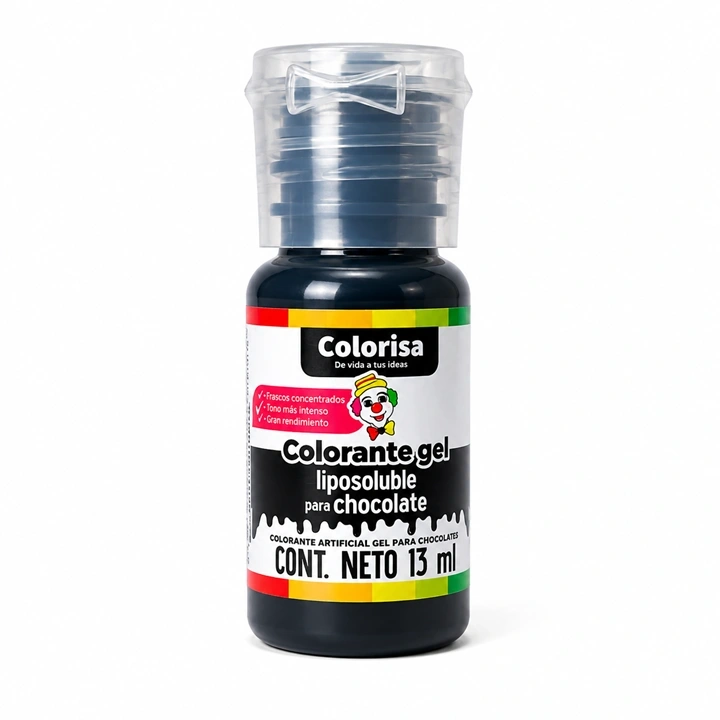 Colorante Liposoluble Colorisa Negro x 13 ml
