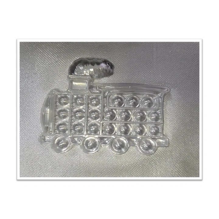 Molde de acetato Push pop tren x 1cav