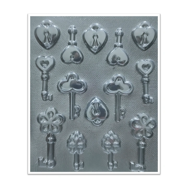 Molde de acetato Set llaves y candados
