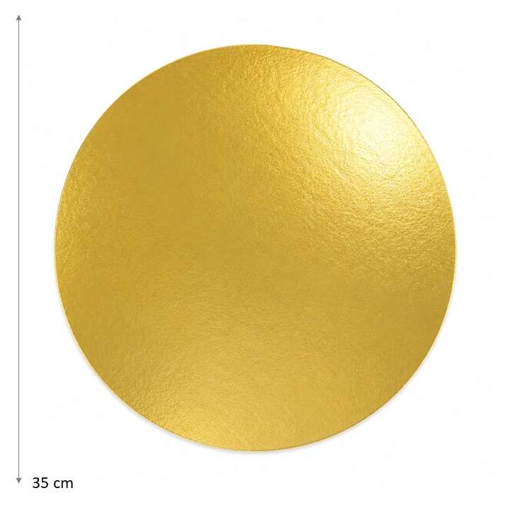 Blonda Circular Dorada 35 cm