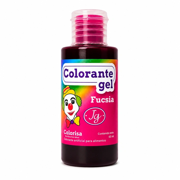 Colorante en Gel Colorisa Fucsia x 60 ml