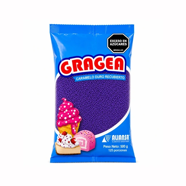 Gragea Angelita #2 Violeta x 500 g