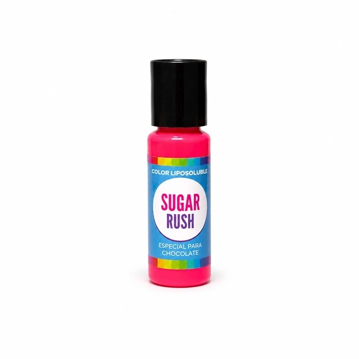 Colorante Liposoluble Sugar Rush Rosado Neón x 30 g