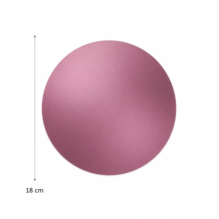 Blonda Circular Rosada 18 cm