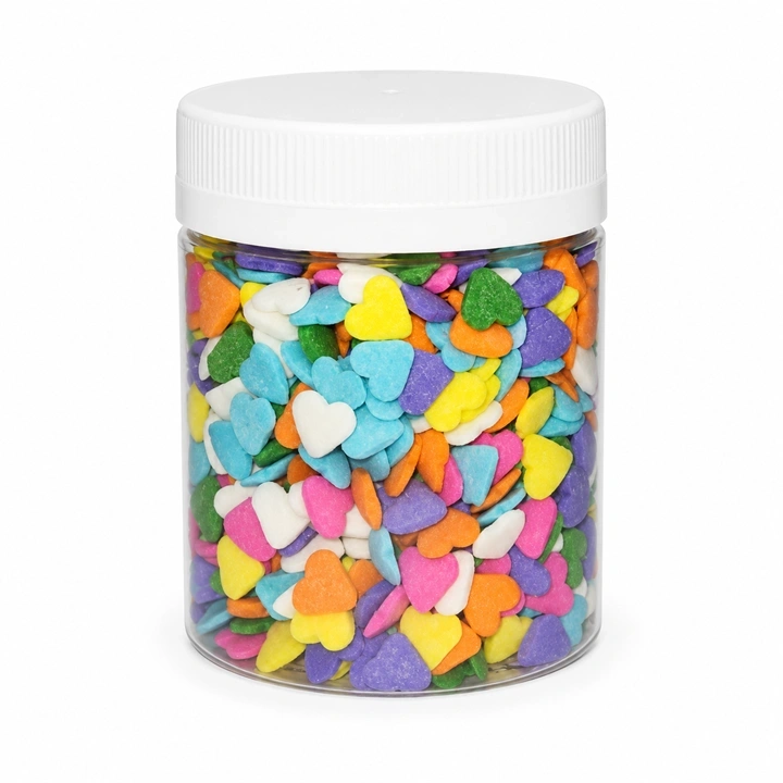 Gragea corazón confetti colores x 65 gr Ref. ORQ9138