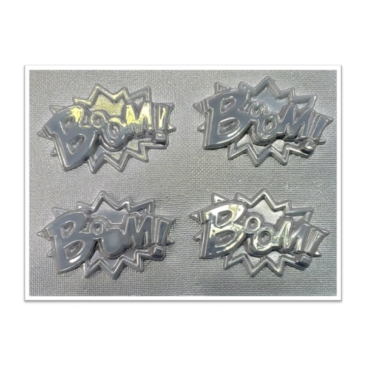Molde de acetato Bom x4cav