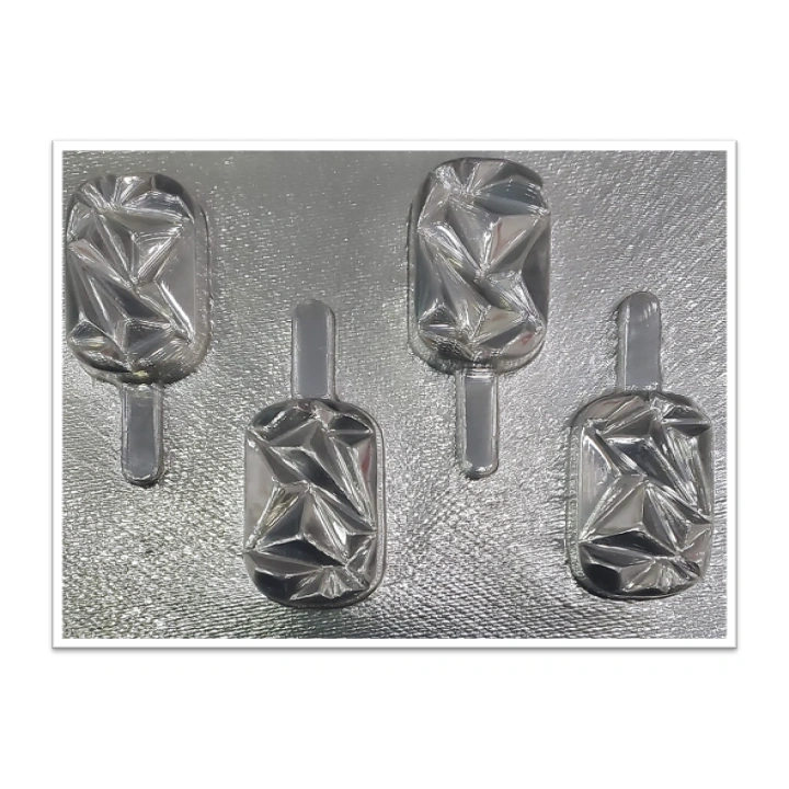 Molde de acetato Paleta geometrica x4cav