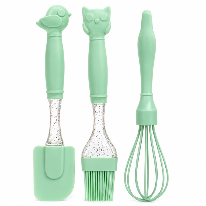 Set de Utensilios de Silicona x3 Piezas Ref. COLR40-19