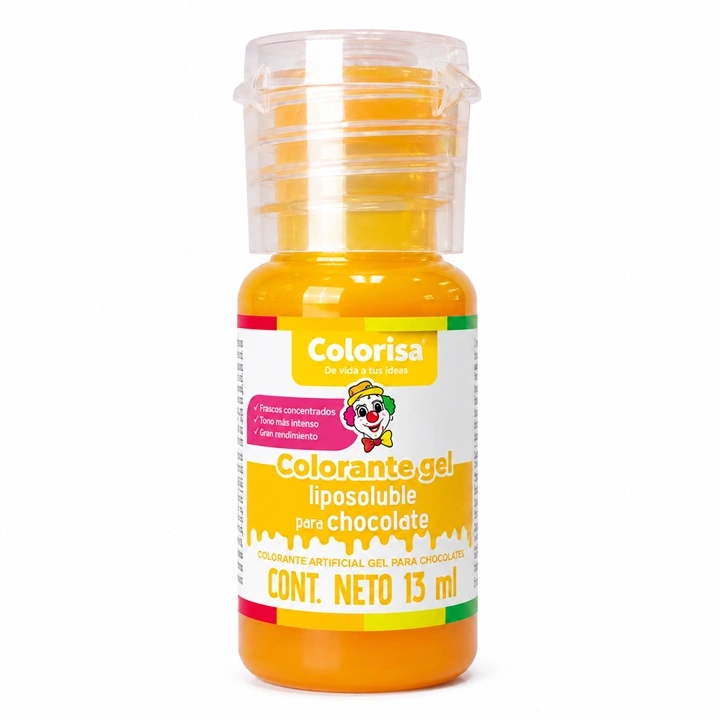 Colorante Liposoluble Colorisa Amarillo x 13 ml