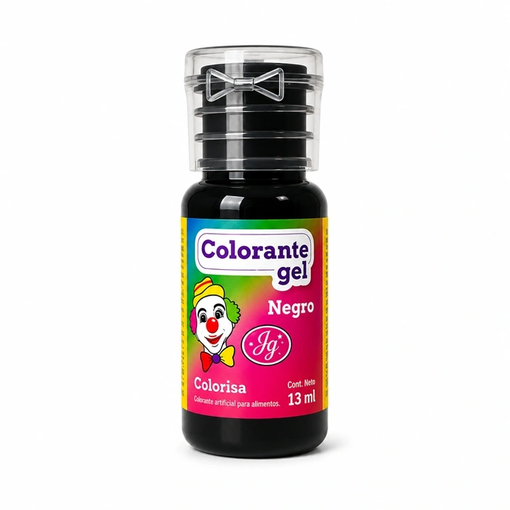 Colorante en Gel Colorisa Negro x 13 ml