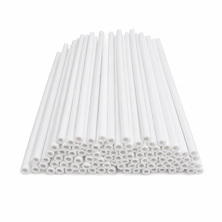 Palos para Colombina Blancos 10 cm x 100 Unidades