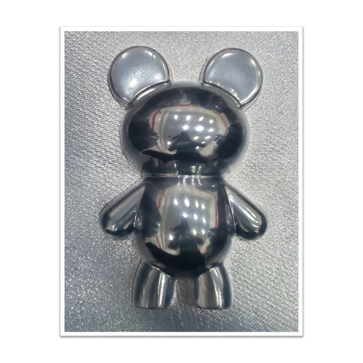 Molde de acetato Oso liso x1cav