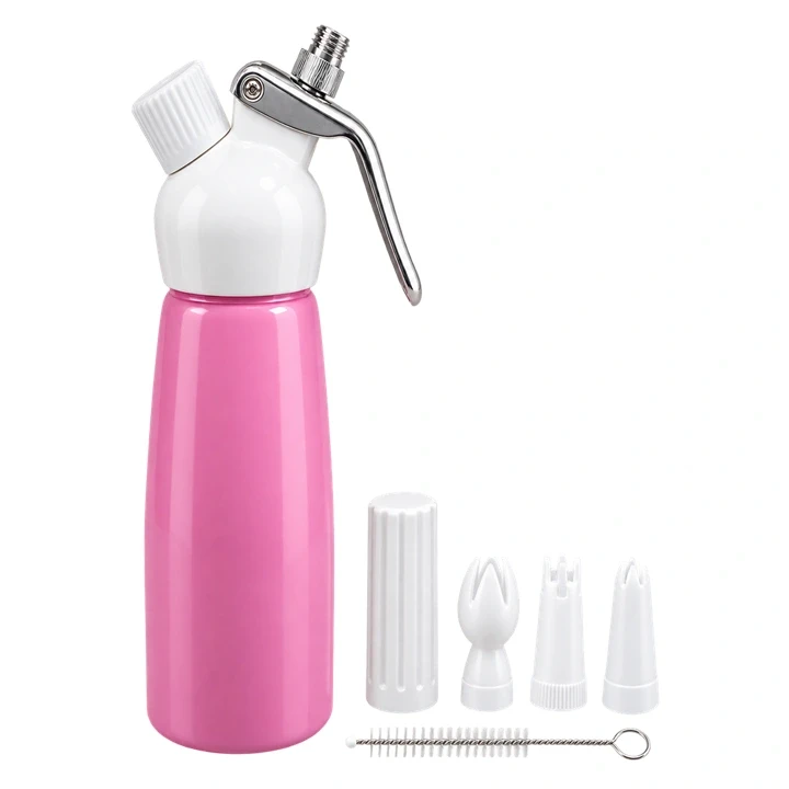 Sifón Para Crema Batida 500 ml Rosa