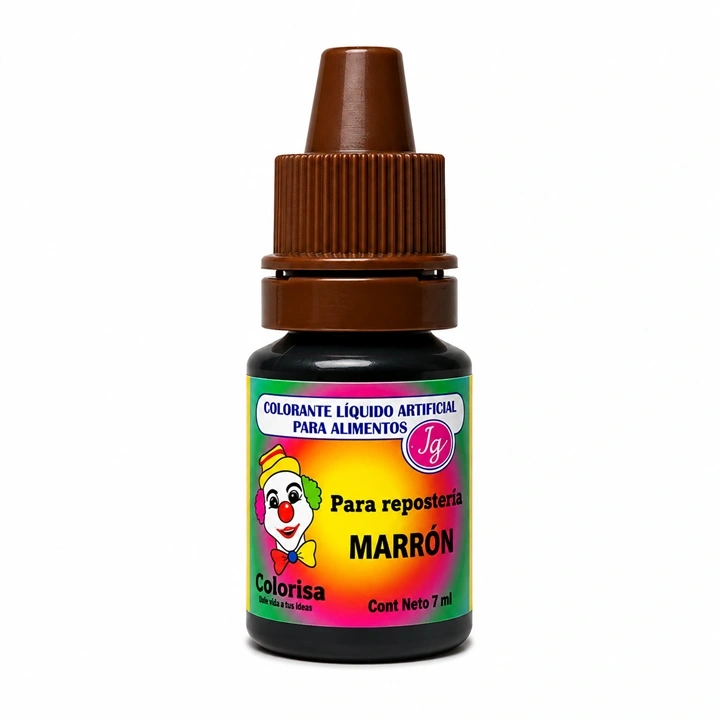 Colorante Líquido Colorisa Marrón x 7 ml