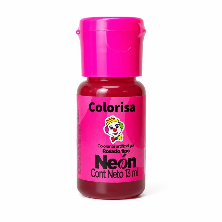 Colorante en Gel Colorisa Rosado Neón x 13 ml