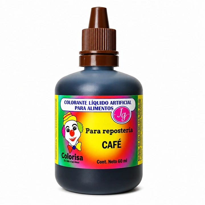 Colorante Líquido Colorisa Café x 60 ml