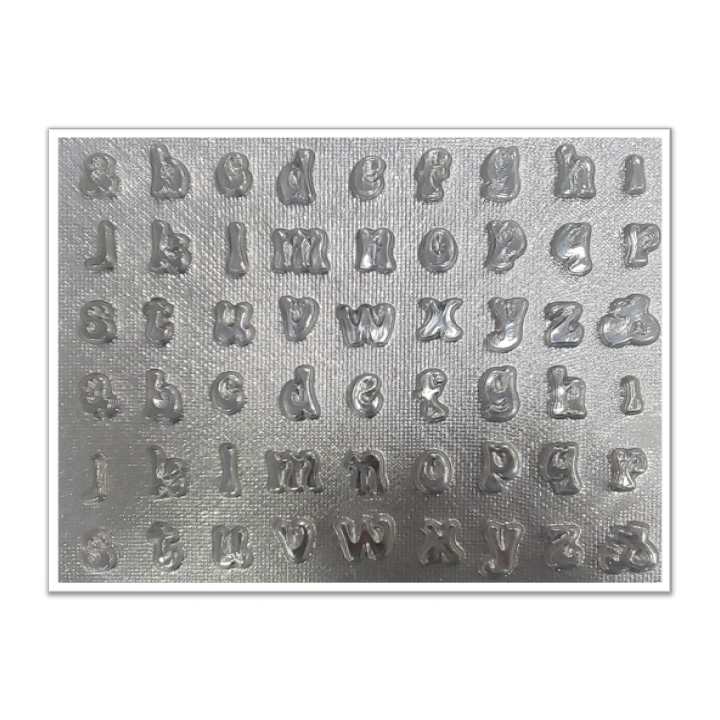 Molde de acetato Abc minuscula