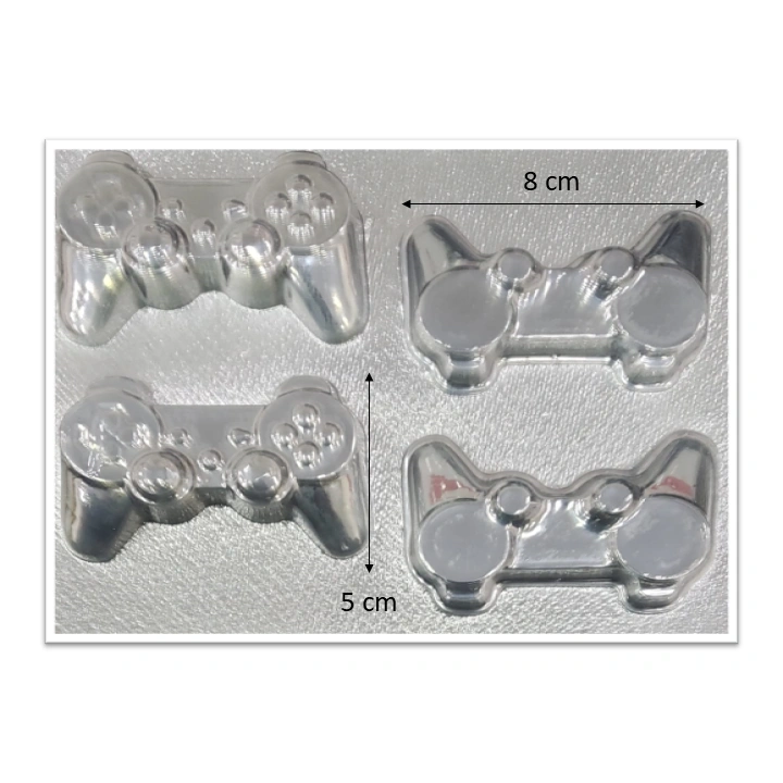Molde de acetato Control play x4cav