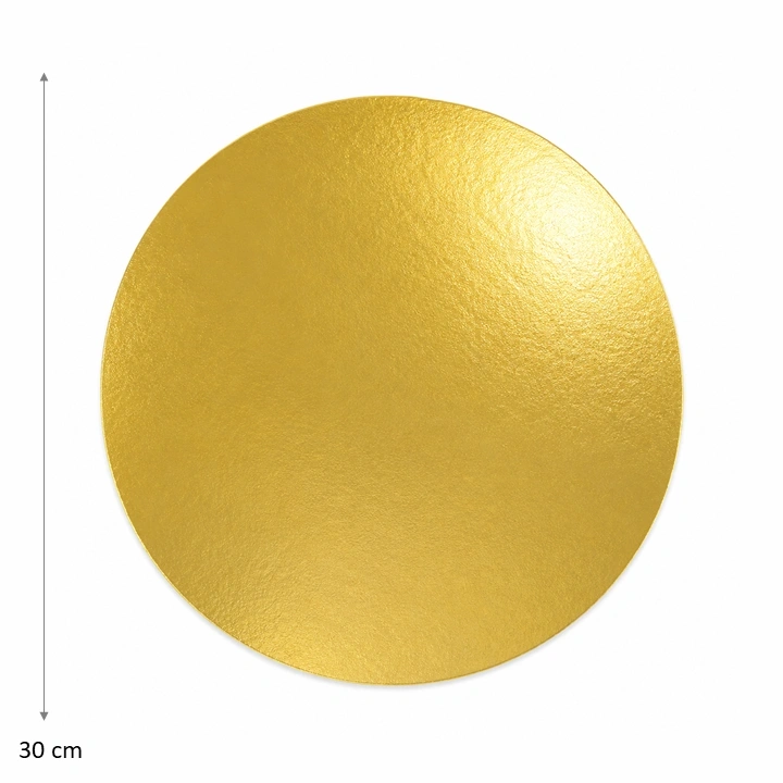 Blonda Circular Dorada 30 cm
