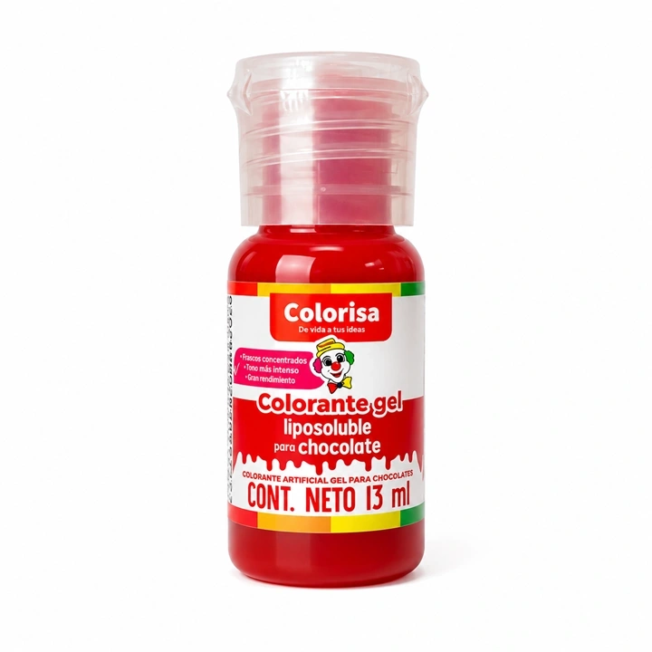 Colorante Liposoluble Colorisa Rojo x 13 ml
