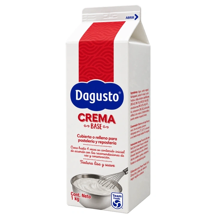 Chantilly Líquida Dagusto Base x 1 kg