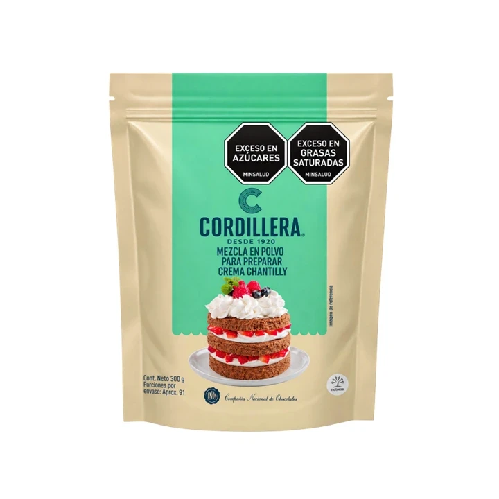 Crema Chantilly en Polvo Cordillera x 300 g