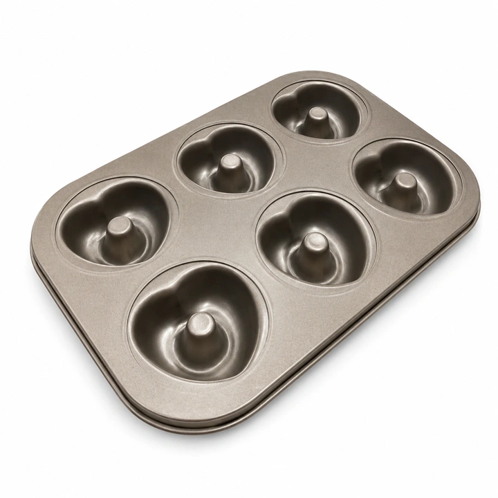 Molde Donas Corazón x6cav Ref. SCR-233