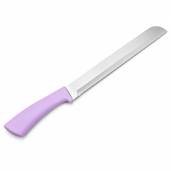 Cuchillo de Sierra de 25 cm con Agarre Rosado Ref. SCR-245