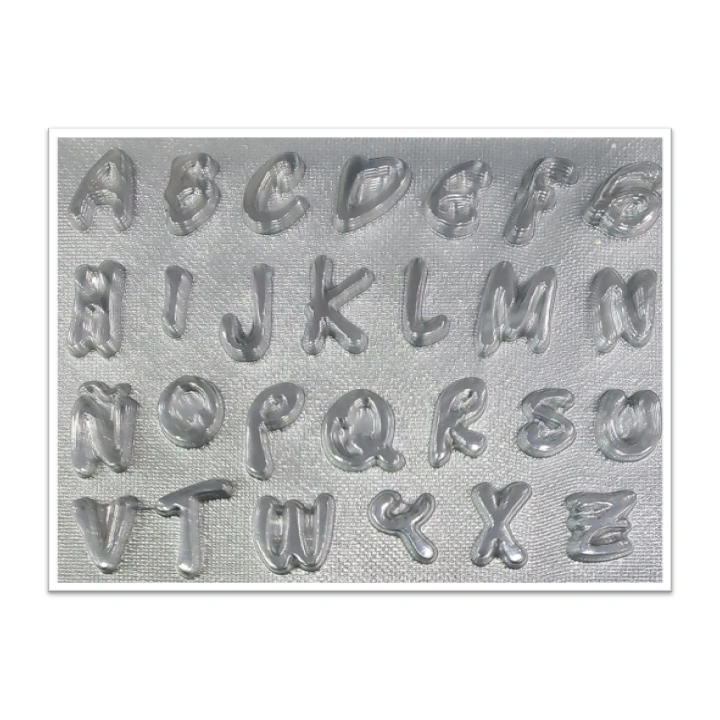 Molde de acetato Abc Timoteo x8cav
