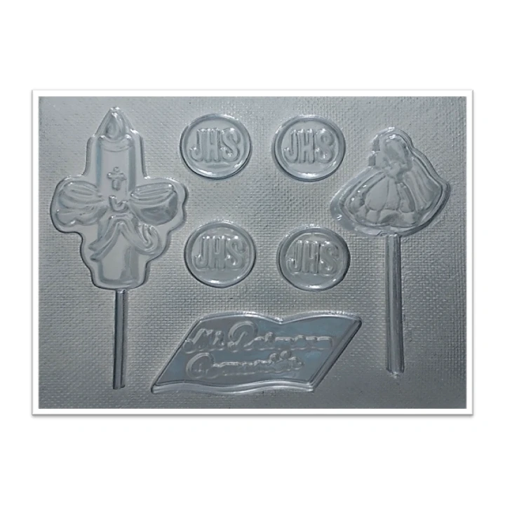 Molde de acetato Set comunion x 7cav
