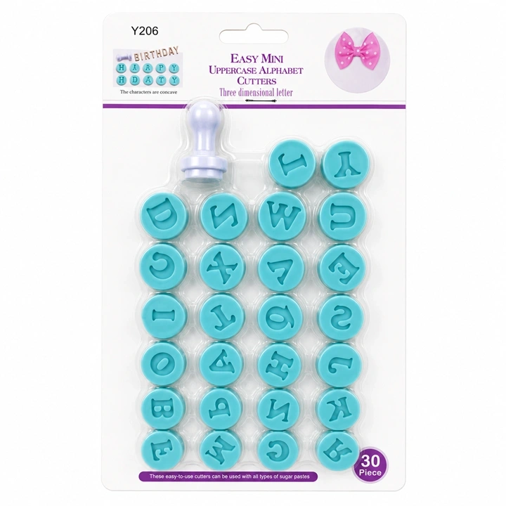 Sellos de ABC Mayúsculas x 27 Piezas Ref. 202027