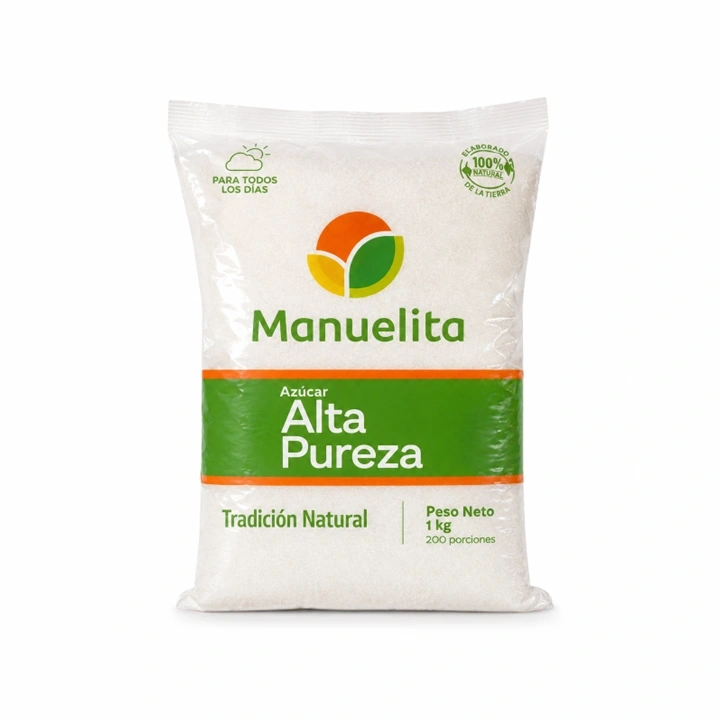 Azúcar Manuelita Alta Pureza x 1 kg