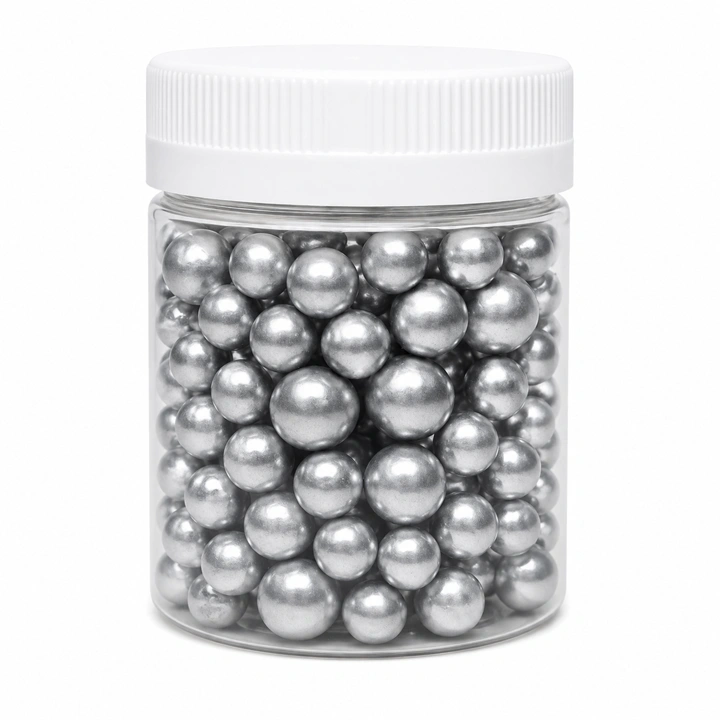 Gragea perla plateada grande x 65 gr Ref. 1302