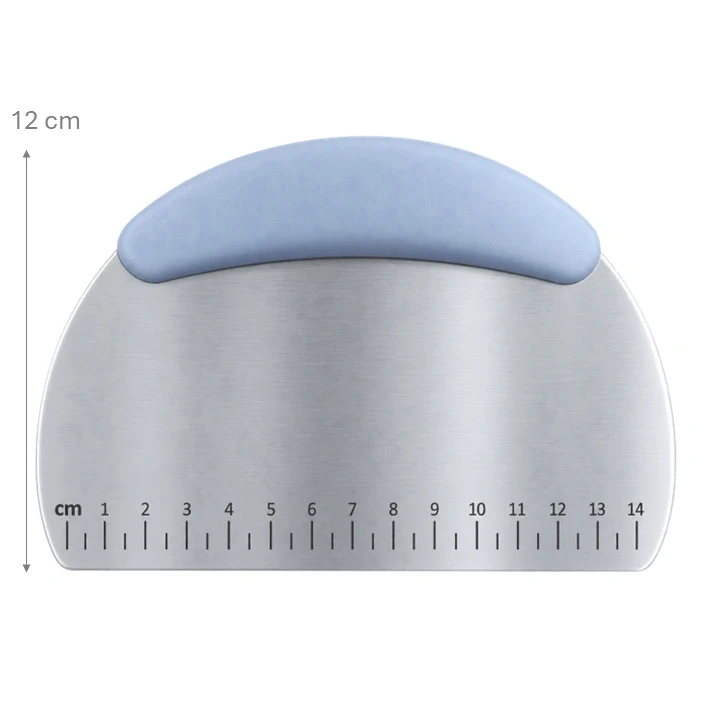 Raspe Metálico Curvo con Mango Gris Ref. NO-229