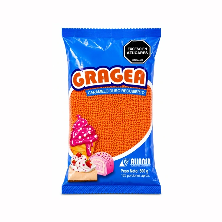 Gragea Angelita #2 Naranja x 500 g