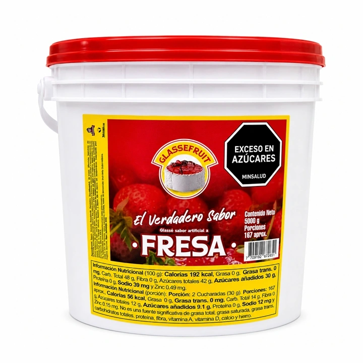 Glaseado de Fresa x 5 kg