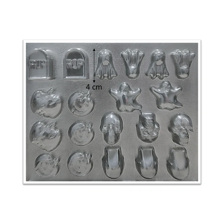 Molde de acetato Set Halloween x 20cav