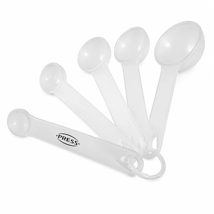 Cucharas Medidoras Plásticas x 5 Piezas Ref. 76821