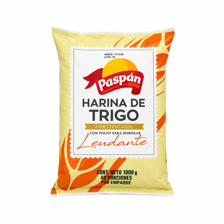 Harina de Trigo Leudante Paspán x 1 kg