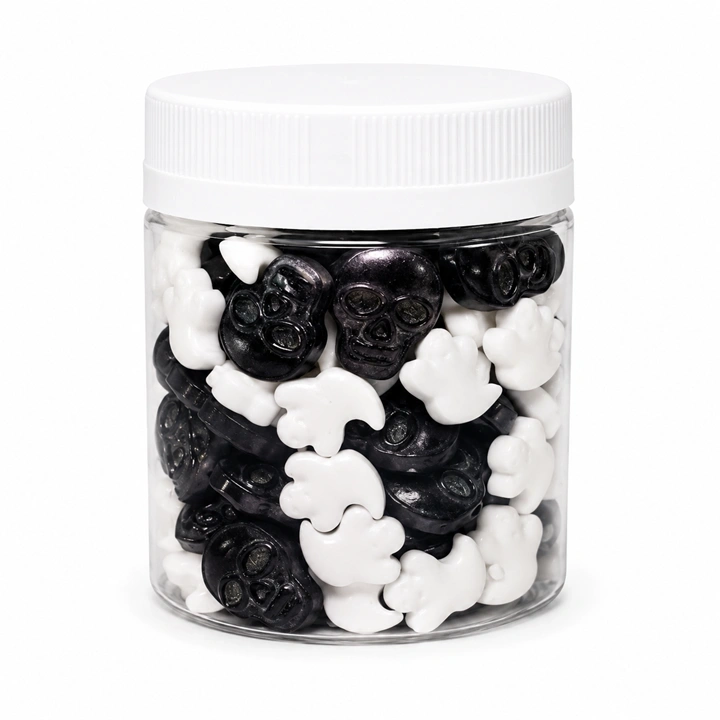 Gragea fantasmas y calaveras x 65 gr Ref. ORQ9171