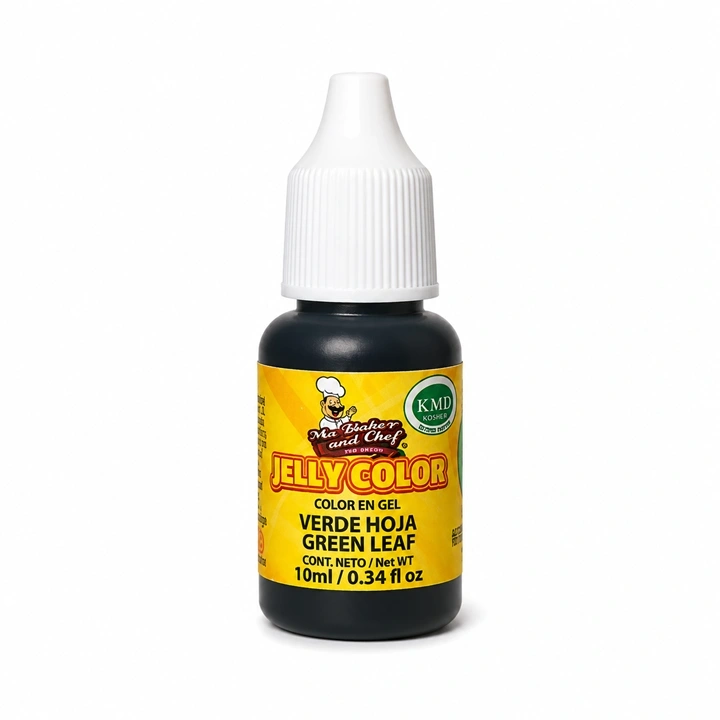 Colorante en Gel Jelly Color Verde Hoja x 10 ml