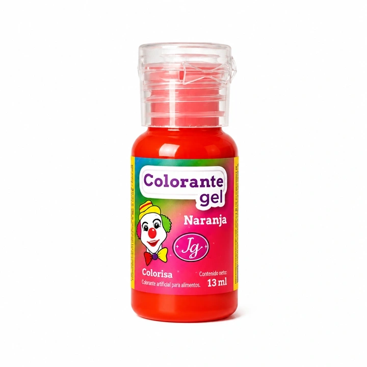 Colorante en Gel Colorisa Naranja x 13 ml