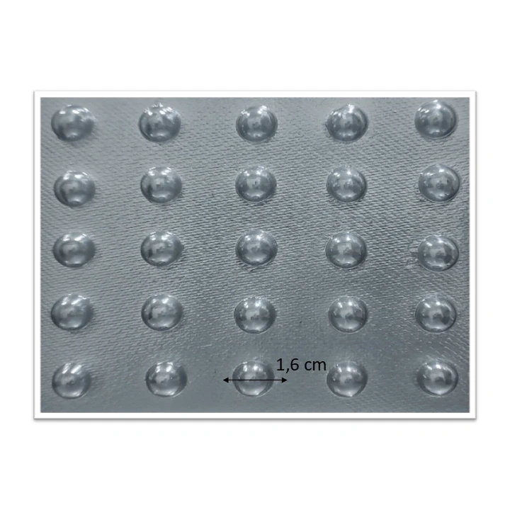 Molde de acetato Semi esfera lisa x25cav