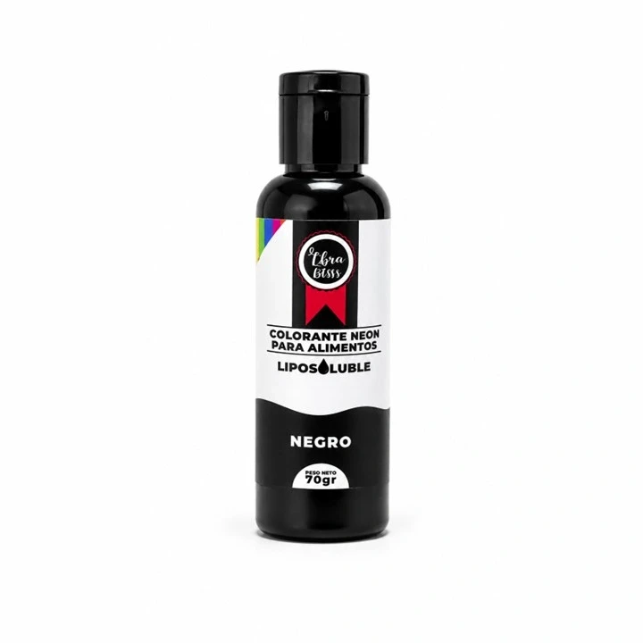 Colorante Liposoluble la Chocolatera Negro x 70 g