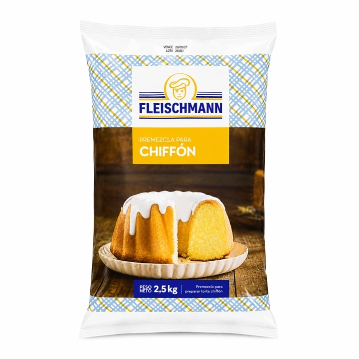 Premezcla para Chiffón Fleischmann x 2.5 kg
