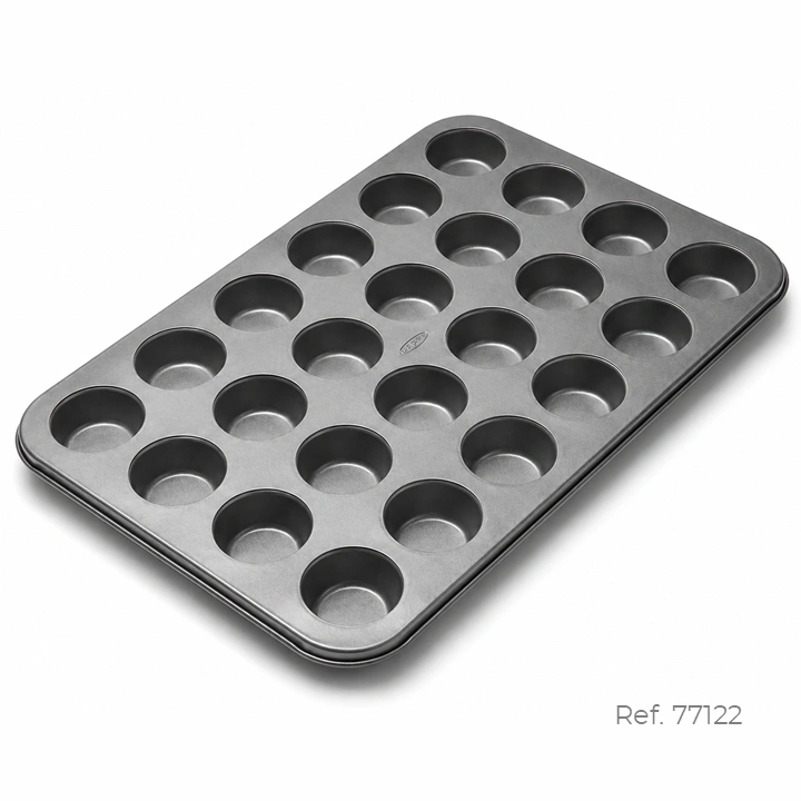 Molde para Mini Ponque 24 Und Ref. 77122