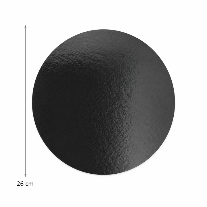 Blonda Circular Negra 26 cm