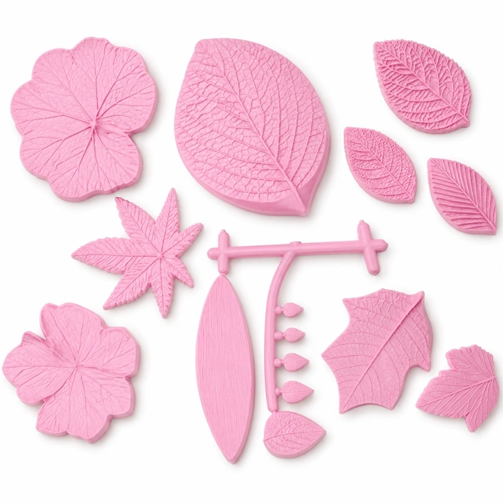 Set Texturizador de Hojas x14 Unidades Ref. 77002