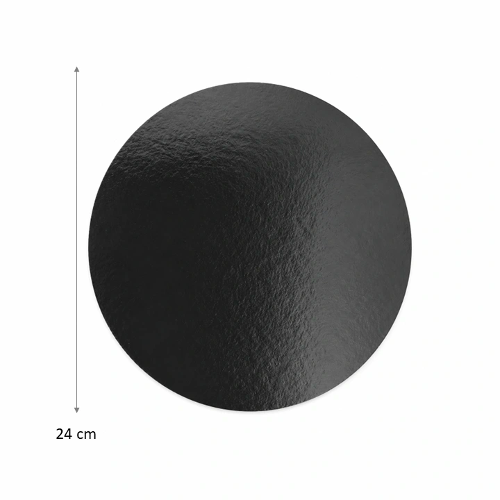 Blonda Circular Negra 24 cm